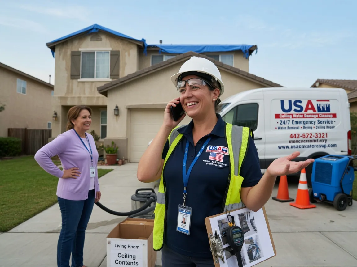 Ceiling Water Damage Restoration Caddo, TX FAQs